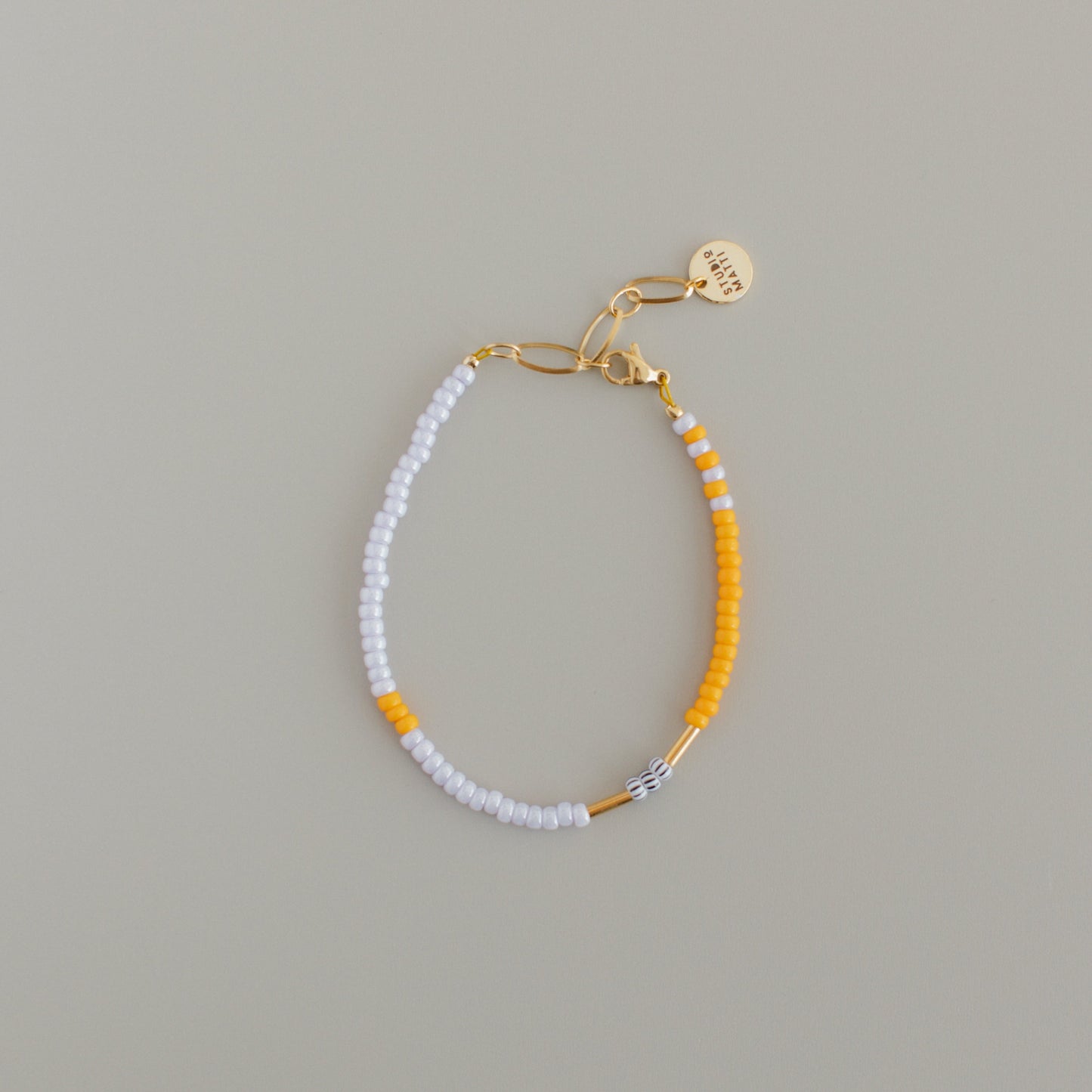Armband lila-orange #gold
