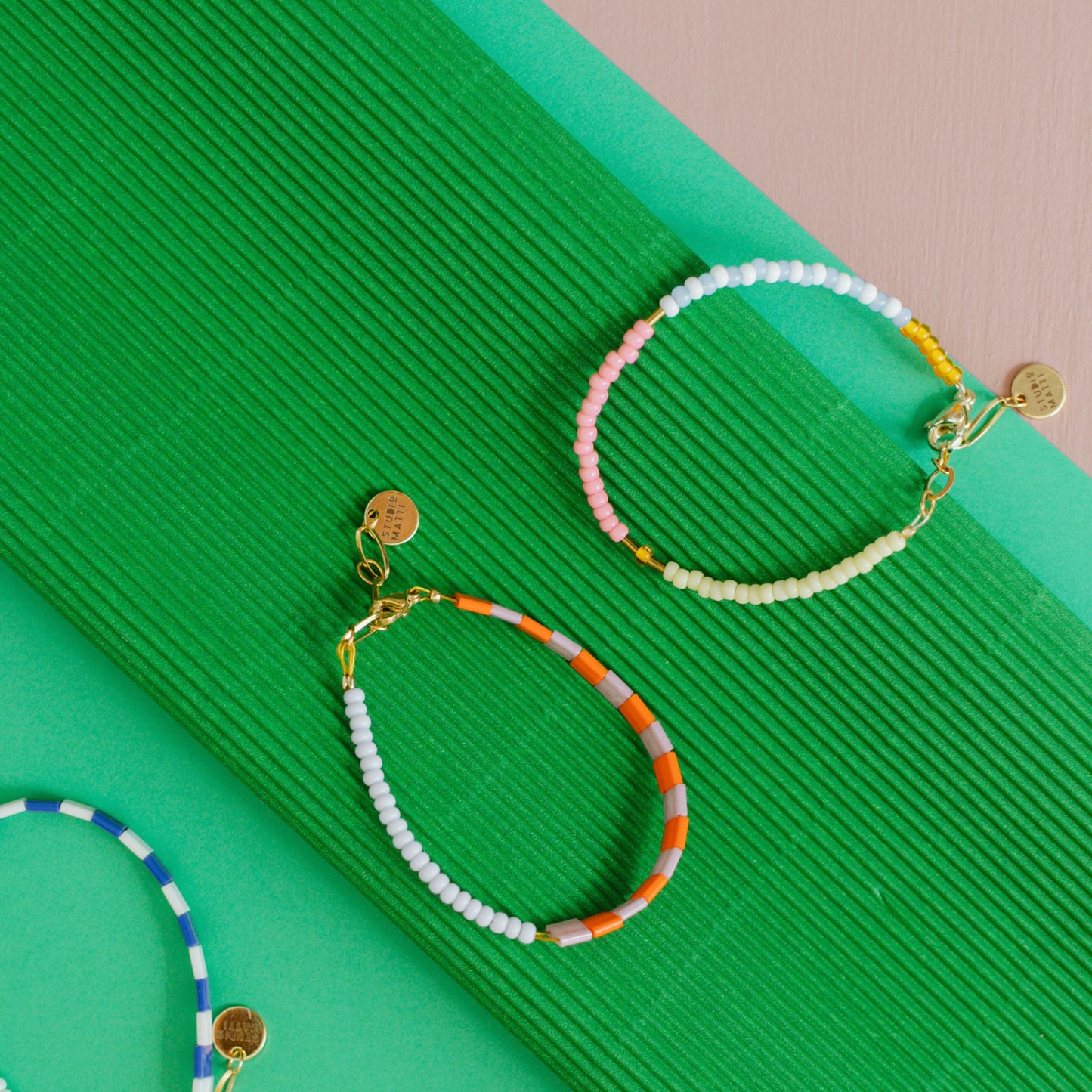 Armband pastello #gold
